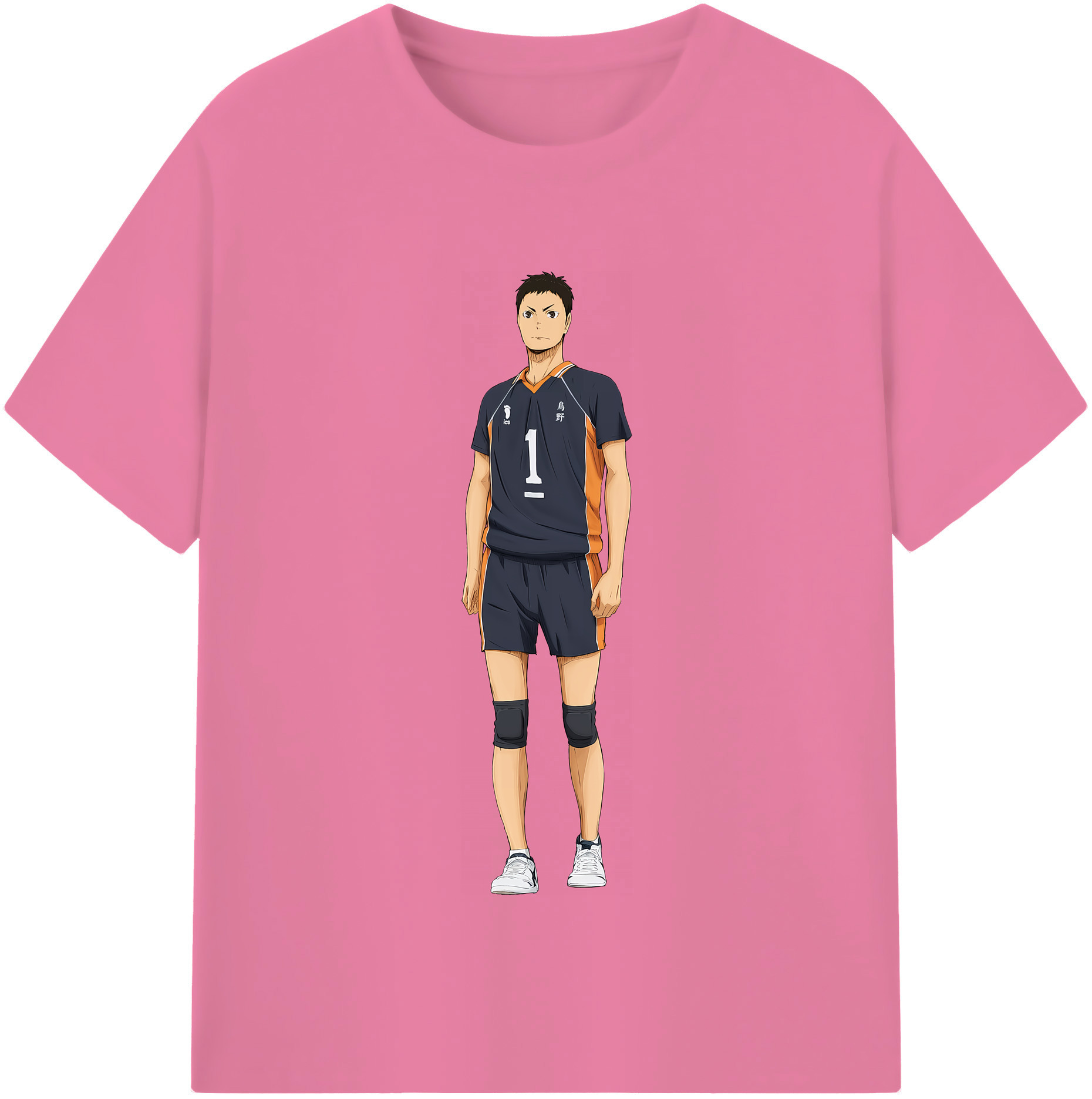 （画像用） ハイキュー!! Haikyu!! 綿100％半袖Tシャツ（フロントプリント）